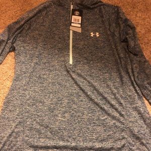 Blue Under Armour zip up